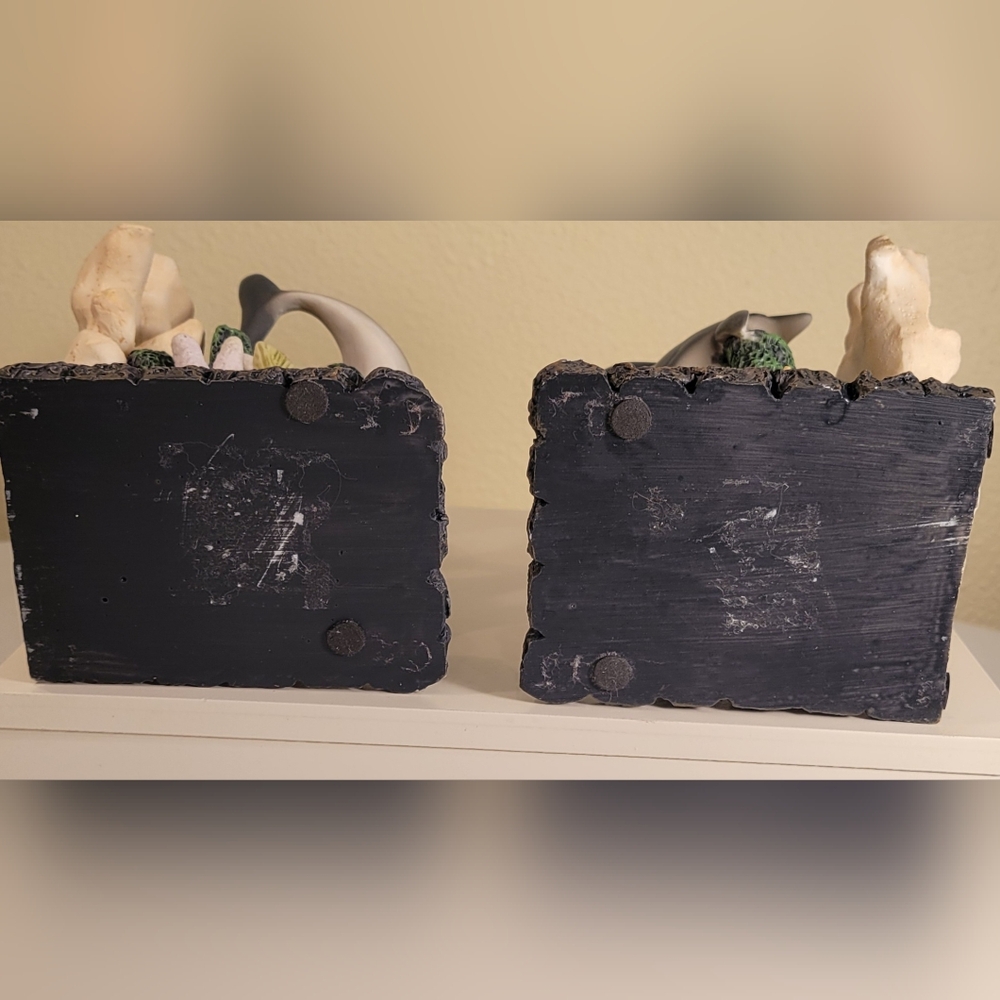 Dolphin Coral Reef Bookends - Picture 3 of 9